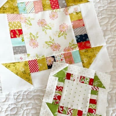 January 2021 Quilt Block of the Month Featured by Top US Quilting Blog, A Quilting Life