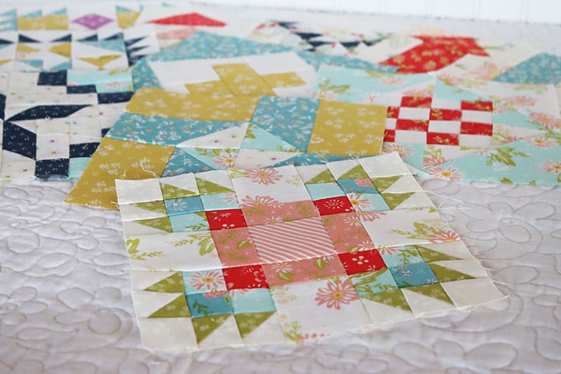 Moda Block Heads 3 Block 53 featured by Top US Quilting Blog, A Quilting Life: image of Block Heads 3 Block 53