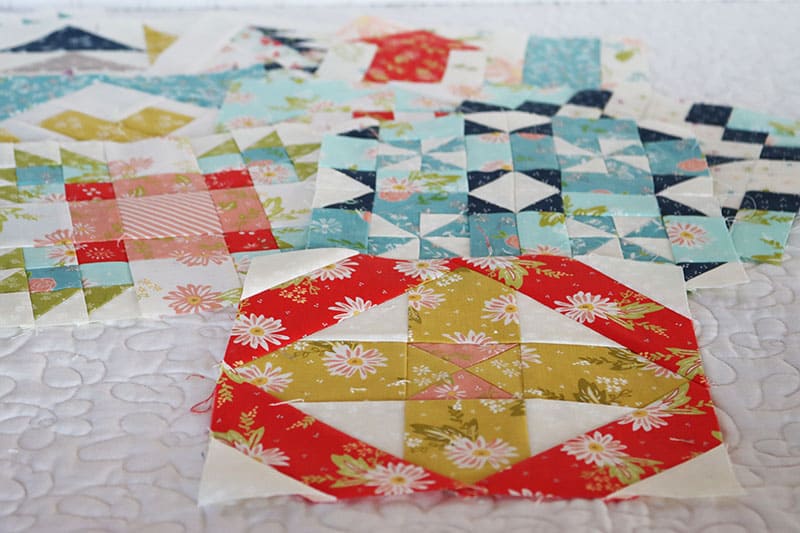 Moda Block Heads 3 Block 55 featured by Top US Quilting Blog, A Quilting Life