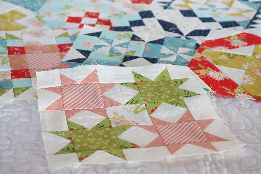Moda Block Heads 3 Block 56 featured by Top US Quilting Blog, A Quilting Life
