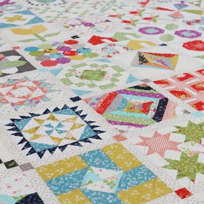 Moda Block Heads 3 Block 56 featured by Top US Quilting Blog, A Quilting Life