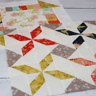 February 2021 Quilt Block of the Month Featured by Top US Quilting Blog, A Quilting Life