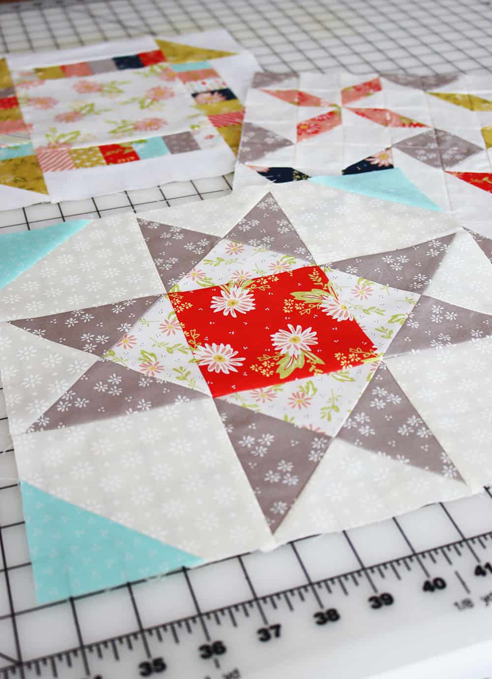 March 2021 Quilt Block of the Month featured by Top US Quilting Blog, A Quilting Life