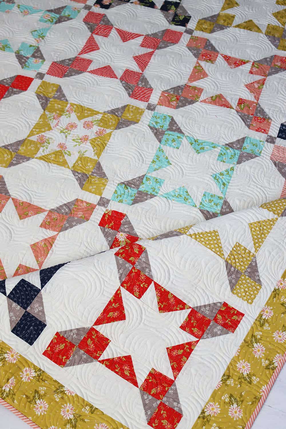Quilting Life Quarterly Spring 2021 + March pattern featured by Top US Quilting Blog, A Quilting Life