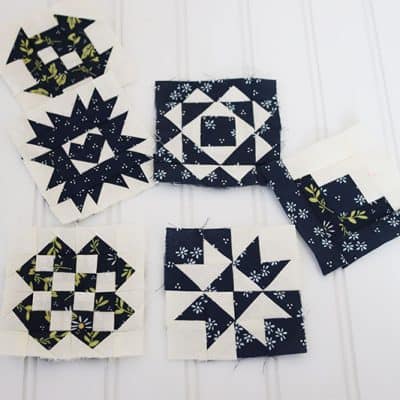 Sewcialites Blocks 21 & 22 featured by Top US Quilting Blog, A Quilting Life