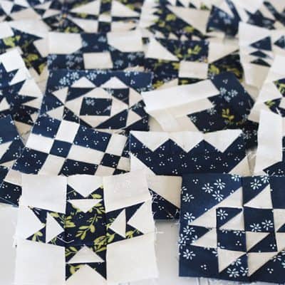 Sewcialites Block 26 featured by Top US Quilting Blog, A Quilting Life