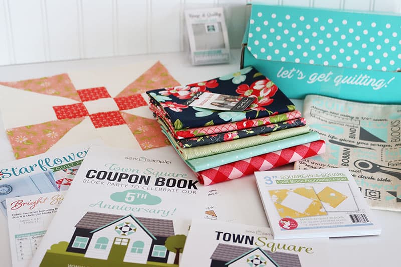Bright Side Quilt Along + April 2021 Sew Sampler featured by Top US Quilting Blog, A Quilting Life