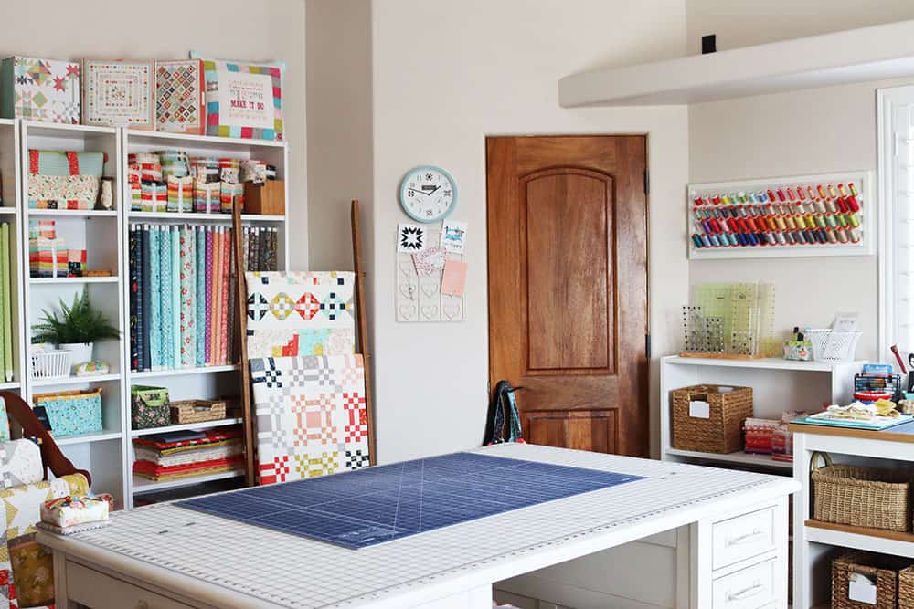 Sewing Room Organization: 5 Tips to Spring Clean featured by Top US Quilting Blog, A Quilting Life