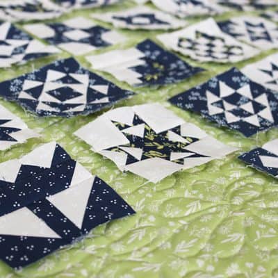 Sewcialites Quilt Block 32 featured by Top US Quilting Blog, A Quilting Life