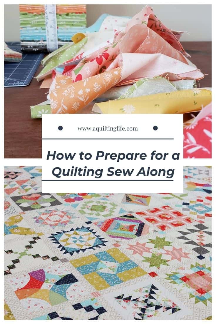 How to Prepare for a Quilting Sew Along: 5 Top Tips featured by Top US Quilting Blog, A Quilting Life