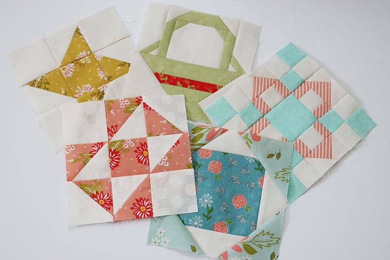 Sampler Spree Quilt Along Week One featured by Top US Quilting Blog, A Quilting Life