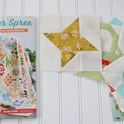 Sampler Spree Quilt Along Week One featured by Top US Quilting Blog, A Quilting Life