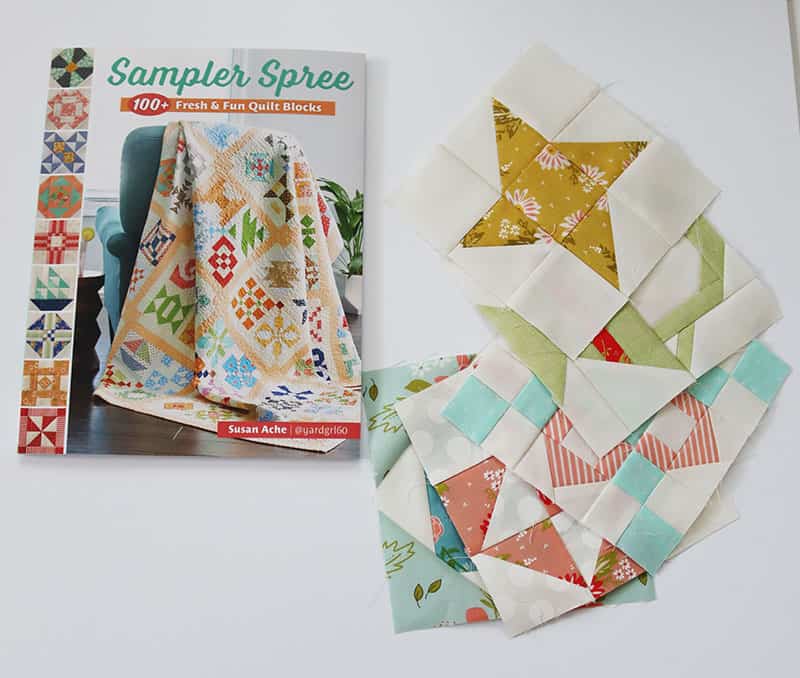 Sampler Spree Sew Along Week One featured by Top US Quilting Blog, A Quilting Life