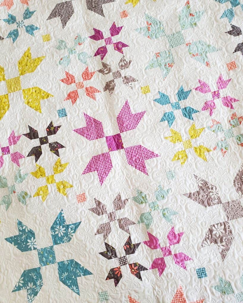 Al Fresco Quilt Pattern featured by Top US Quilt Blog, A Quilting Life