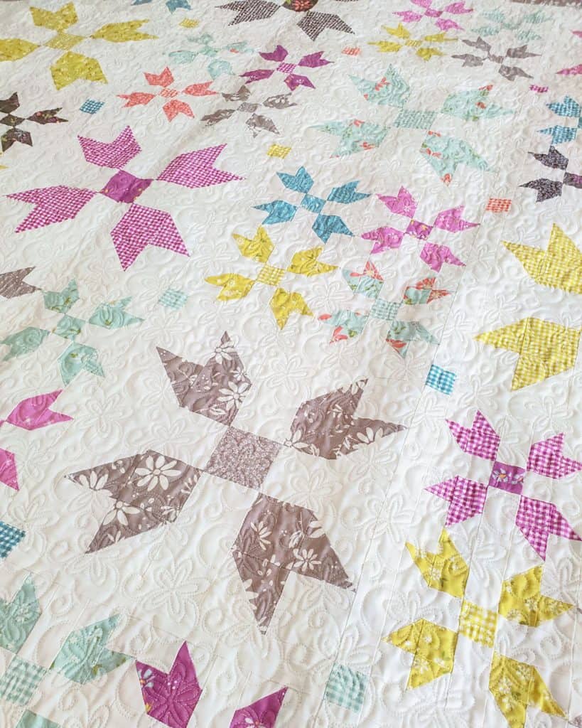 Al Fresco Quilt Pattern featured by Top US Quilt Blog, A Quilting Life