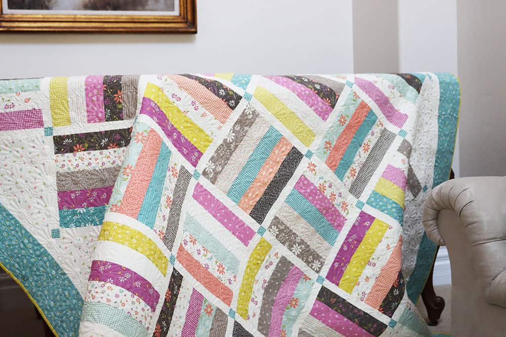 Dreamin' Quilt Pattern in Seashore Drive featured by Top US Quilt Blog, A Quilting Life
