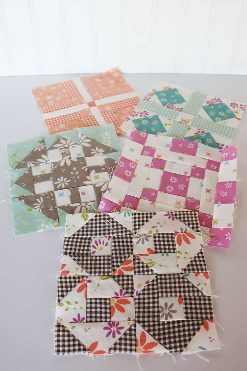 Sampler Spree Quilt Along Week 7 featured by Top US Quilting Blog, A Quilting Life