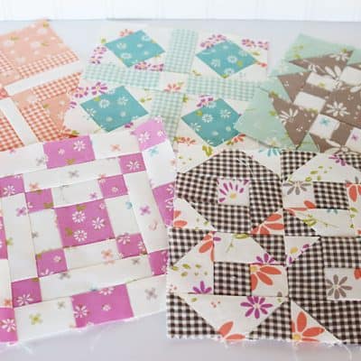 Sampler Spree Sew Along Week 7 featured by Top US Quilting Blog, A Quilting Life