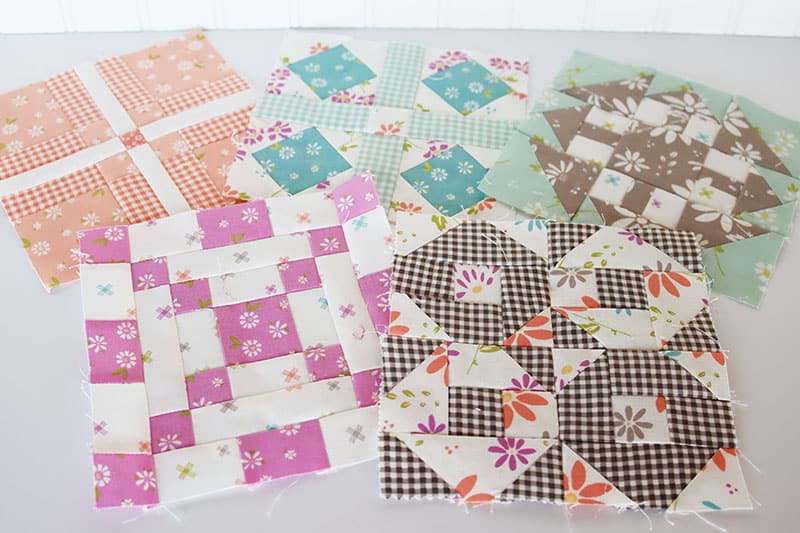 Sampler Spree Week 7 featured by Top US Quilting Blog, A Quilting Life