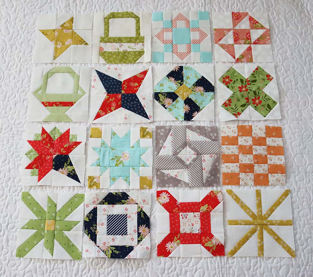 Sampler Spree Quilt Along | Week Four featured by Top US Quilting Blog, A Quilting Life
