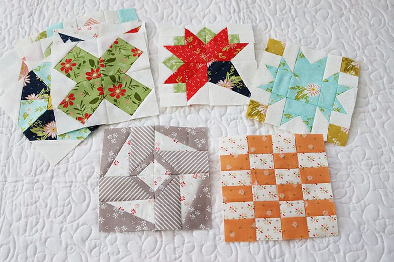 Sampler Spree Quilt Along | Week Four featured by Top US Quilting Blog, A Quilting Life