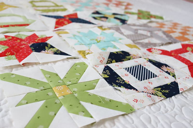 Sampler Spree Quilt Along | Week Four featured by Top US Quilting Blog, A Quilting Life