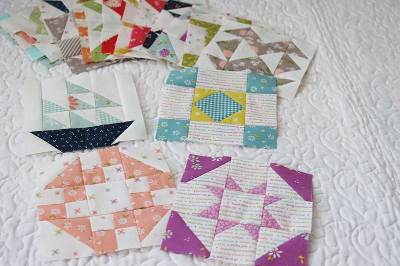 Sampler Spree Quilt Along Week 6 featured by To US Quilt Blog, A Quilting Life