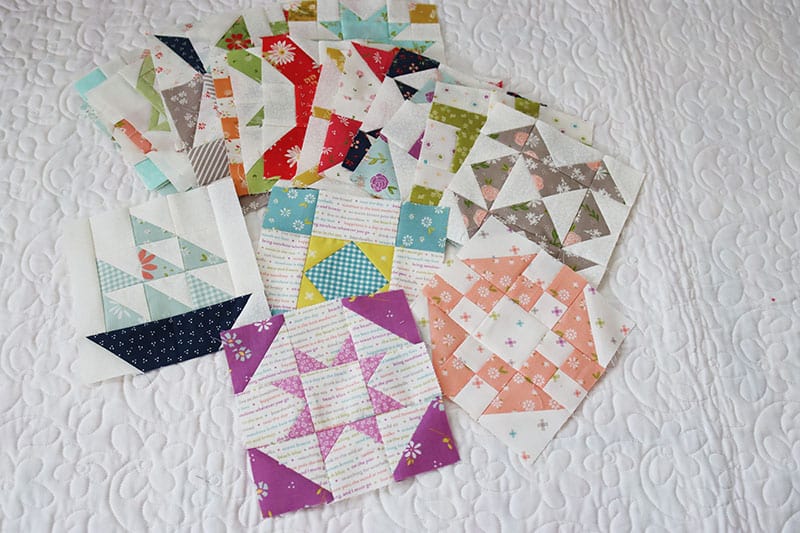 Sampler Spree Quilt Along Week 6 featured by Top US Quilting Blog, A Quilting Life