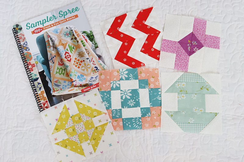 Sampler Spree Week 8 featured by Top US Quilt Blog, A Quilting Life