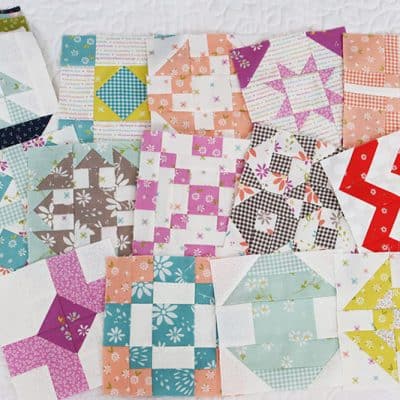 Sampler Spree Week 8 Featured by Top US Quilt Blog, A Quilting Life