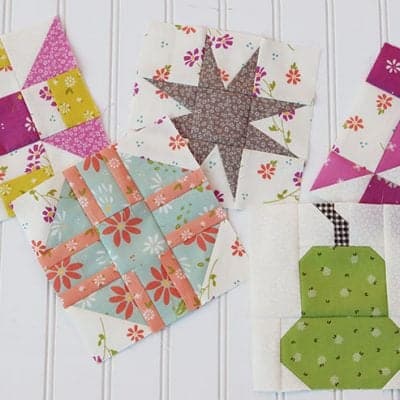Sampler Spree Quilt Along Week 9 featured by Top US Quilt Blog, A Quilting Life