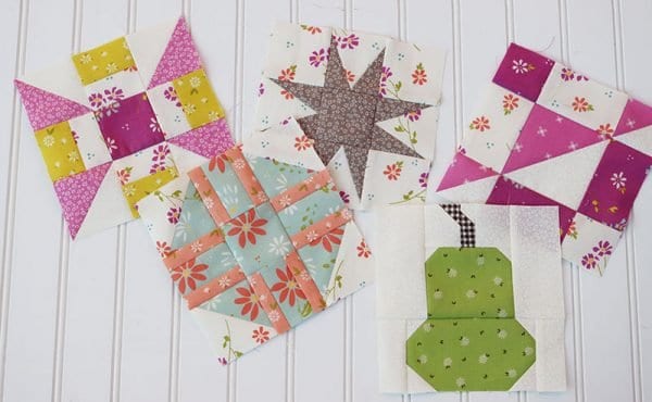 Sampler Spree Quilt Along Week 9 featured by Top US Quilt Blog, A Quilting Life