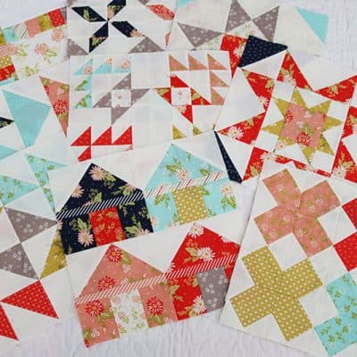 Quilt Block of the Month September 2021 featured by Top US Quilting Blog, A Quilting Life