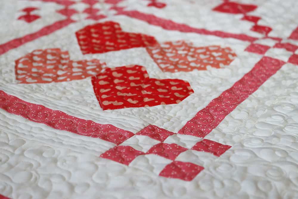 Stitch Pink Quilt Along Update featured by Top US Quilting Blog, A Quilting Life