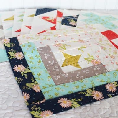 Quilt Block of the Month October 2021 featured by Top US Quilt Blog, A Quilting Life