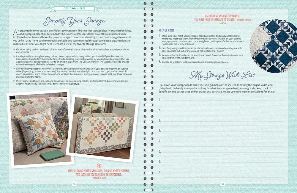 Quilting Life Planner and Workbook | Intro Part 2 featured by Top US Quilting Blog, A Quilting Life