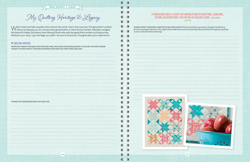 Quilting Life Planner and Workbook | Intro Part 2 featured by Top US Quilting Blog, A Quilting Life