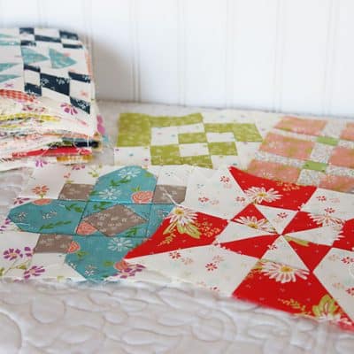 Sampler Spree Quilt Blocks Update featured by Top US Quilt Blog, A Quilting Life