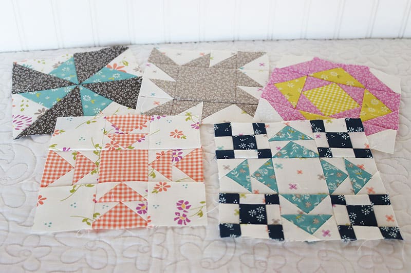 Sampler Spree Quilt Blocks Update featured by Top US Quilt Blog, A Quilting Life