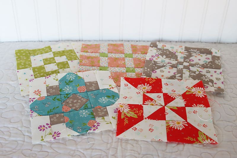 Sampler Spree Quilt Blocks Update featured by Top US Quilt Blog, A Quilting Life