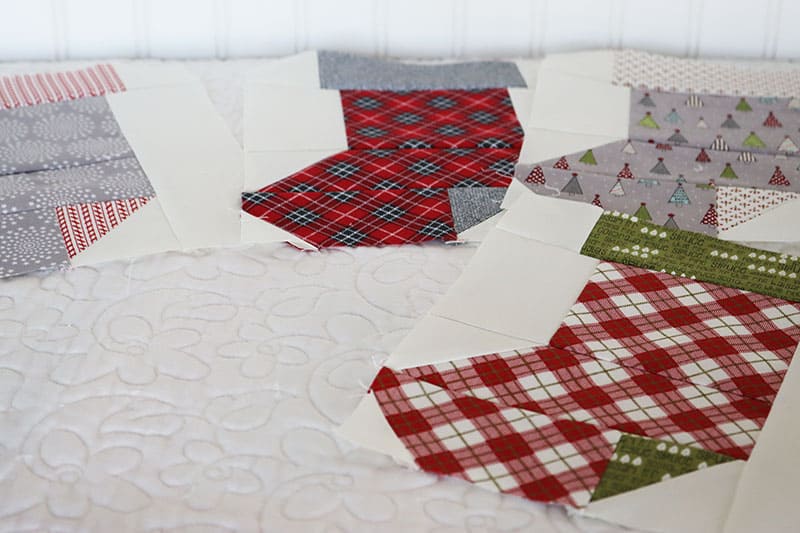 All the Trimmings Mystery Quilt Week 2 featured by Top US Quilt Blog, A Quilting Life