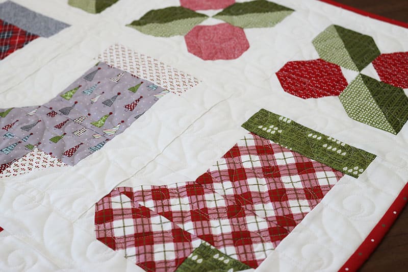 All the Trimmings Mystery Quilt Week 2 featured by Top US Quilt Blog, A Quilting Life