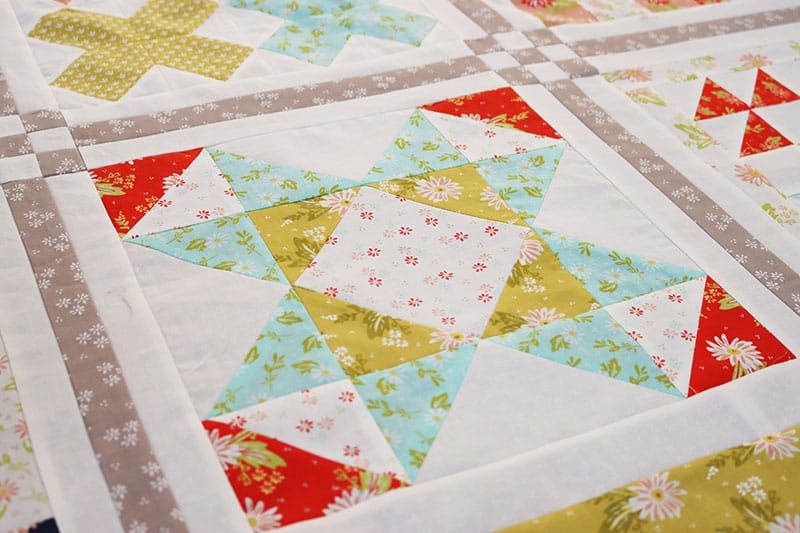 Quilt Block of the Month November 2021 featured by Top US Quilt Blog, A Quilting Life