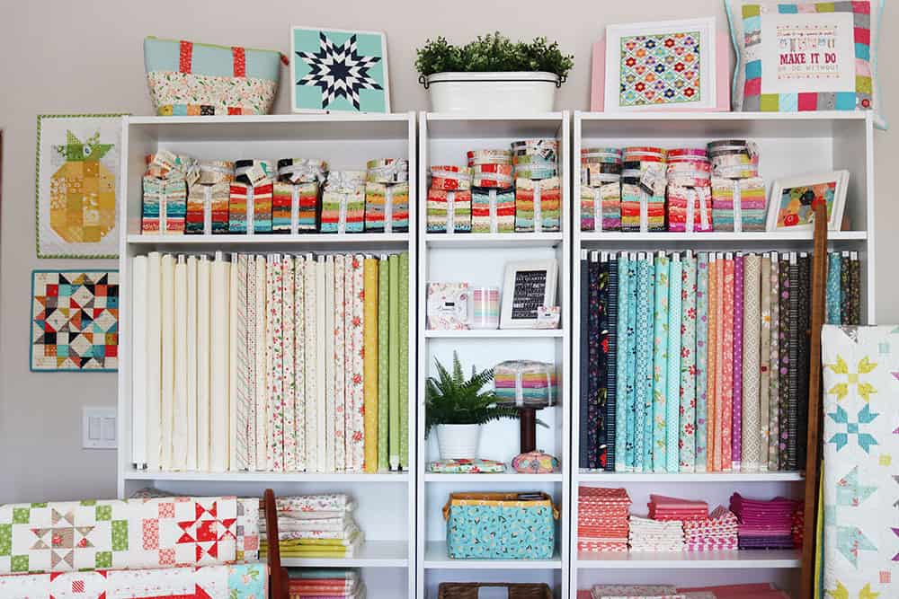 How To Store Fabric: Fabric Storage Ideas For A Sewing Room