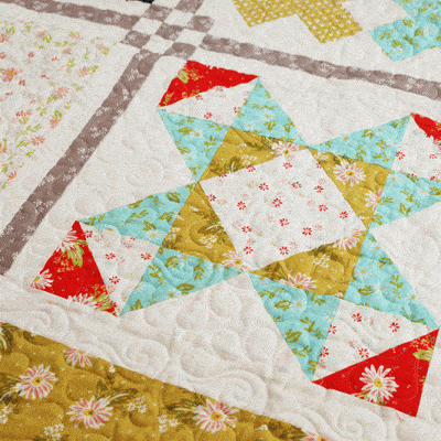 Quilt Block of the Month November 2021 featured by Top US Quilt Blog, A Quilting Life