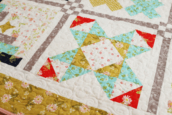 Quilt Block of the Month November 2021 featured by Top US Quilt Blog, A Quilting Life