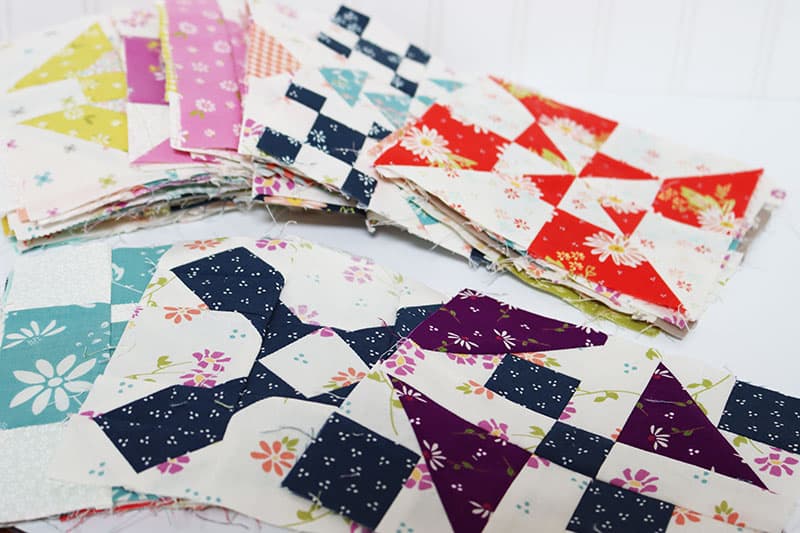 Sampler Spree Quilt Blocks November Update featured by Top US Quilt Blog, A Quilting Life