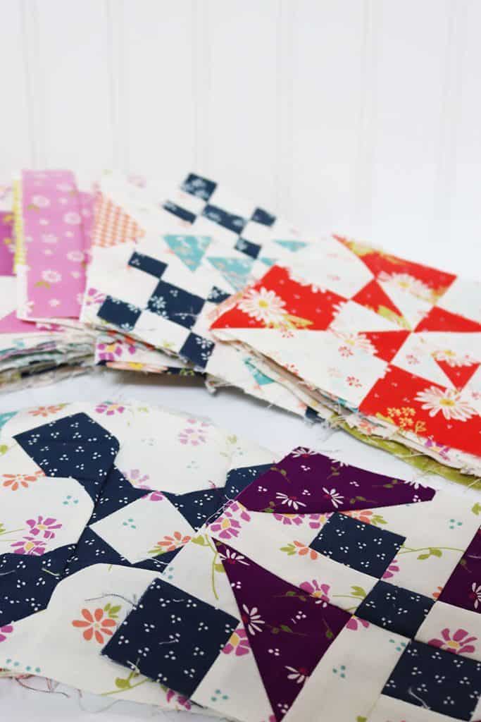 Sampler Spree Quilt Blocks November Update featured by Top US Quilt Blog, A Quilting Life