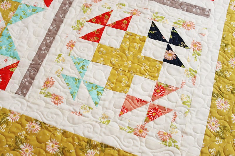 Quilt Block of the Month December 2021 featured by Top US Quilt Blog, A Quilting Life