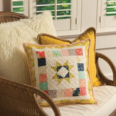 Moda All-Stars Soft Spot Pillow Book + Giveaway featured by Top US Quilt Blog, A Quilting Life